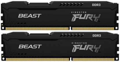 Изображение Оперативная память 2х8 GB DDR3 Kingston KF316C10BBK2/16 (12800 МБ/с, 1600 МГц, CL10)