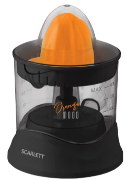 Изображение Соковыжималка Scarlett SC-JE50С09 (для цитрусовых/25 Вт /черный)