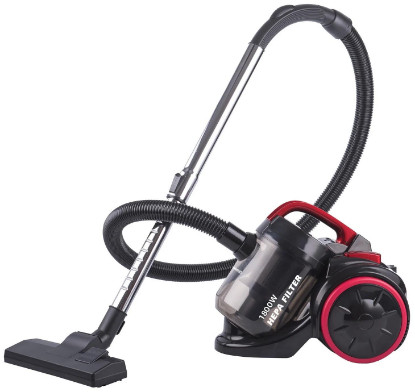 Изображение Пылесос STARWIND SCV3410 (1800 Вт /циклонный фильтр, контейнер/черный, бордовый)