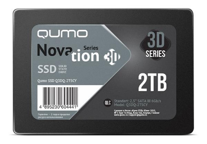 Изображение SSD диск Qumo Novation 2000 Гб 2.5" (Q3DQ-2TSCY)