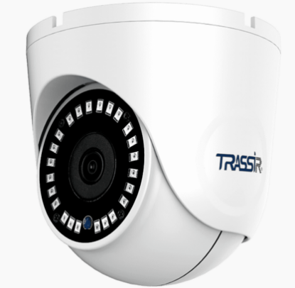 Изображение Камера видеонаблюдения Trassir TR-D8121IR2 v6  (2.8 мм) белый