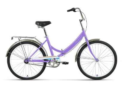 Изображение Велосипед Forward VALENCIA 24 3.0 (фиолетовый, голубой/24 "/16.0 ")-2022 года RBK22FW24083