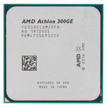 Изображение Процессор AMD Athlon PRO 300GE (3400 МГц, AM4) (OEM)