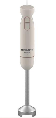 Изображение Блендер Kraft KF-HB1521WGLR (погружной/1500 Вт/белый)