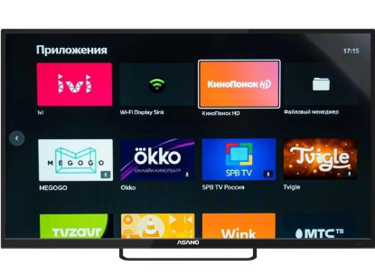 Изображение Телевизор Asano 43LU8120T 43" 4K UHD Smart TV черный