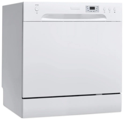 Изображение Посудомоечная машина Hyundai DT505 (компактная, 8 комплектов, белый)