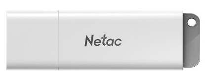 Изображение USB flash NETAC U185,(USB 2.0/128 Гб)-белый (NT03U185N-128G-20WH)