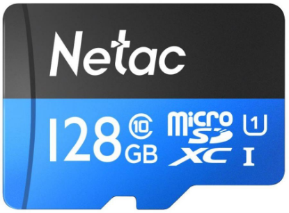 Изображение Карта памяти NETAC MicroSDXC Class 10 128 Гб адаптер на SD NT02P500STN-128G-R