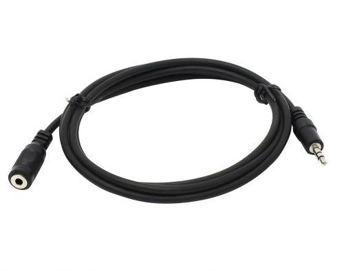 Изображение Кабель удлинительный Telecom TAV7179-1.5M PRO 3.5 mm jack-3.5 mm jack (черный) (1,5 м)