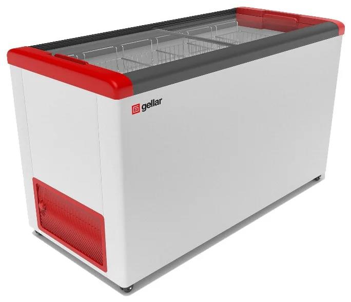 Изображение Морозильный ларь Gellar FG 500 C красный, белый