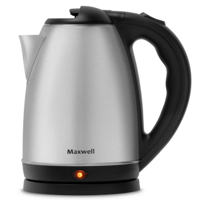 Изображение Электрический чайник Maxwell MW-1055 ST (2200 Вт/1,8 л /сталь/сталь)