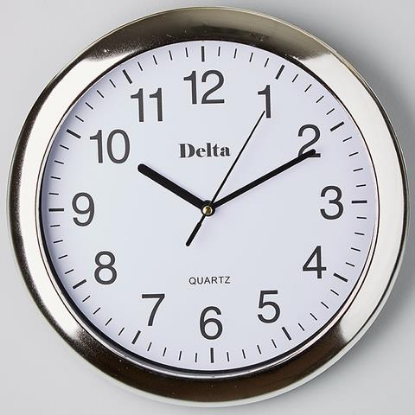Изображение Настенные часы DELTA DT7-0003 белый