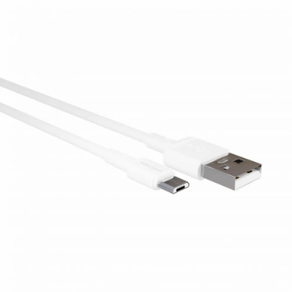 Изображение Кабель соединительный More Choice K14m USB 2.0 A Micro USB 2.0 B белый 2 м