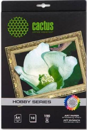 Изображение Фотобумага Cactus CS-DA419010L (210x297 мм (A4) матовое)