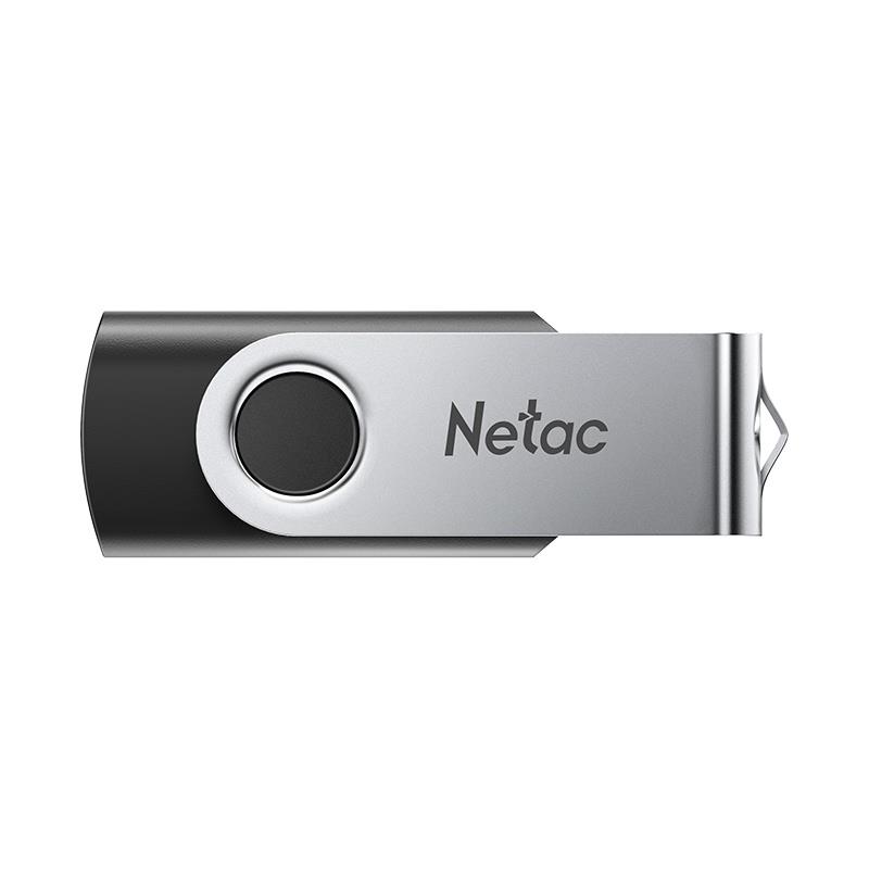 Изображение USB flash NETAC U505,(USB 3.0/256 Гб)-серебристый, черный (NT03U505N-256G-30BK)