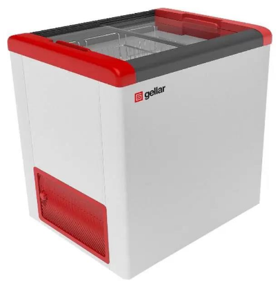 Изображение Морозильный ларь Gellar FG 250 C Red красный