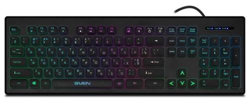Изображение Клавиатура Sven KB-C7500EL (USB), (черный)
