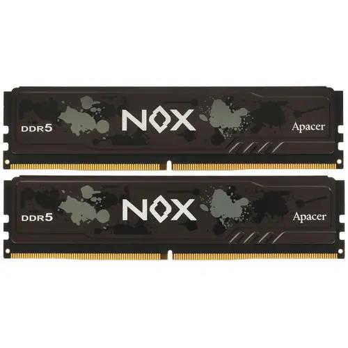 Изображение Оперативная память 2x16 GB DDR5 Apacer NOX AH5U32G60C512MBAA-2 (48000 Мб/с, 6000 МГц, CL40)