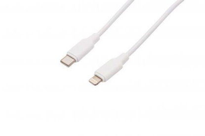 Изображение Кабель соединительный Filum FL-C-U2-CM-LM-1.8M-W USB-C Lightning 8P белый 1,8 м