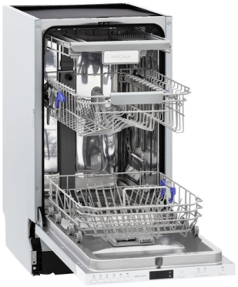 Изображение Встраиваемая посудомоечная машина Krona WESPA 45 BI (узкая, 10 комплектов)