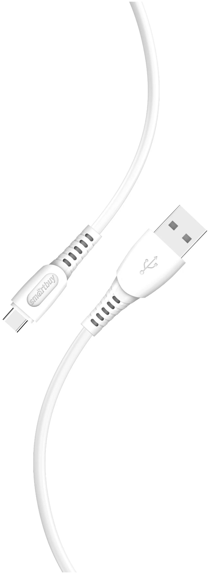 Изображение Кабель соединительный SmartBuy S40 (iK-3112-S40w) USB 2.0 A USB Type-C белый 1 м