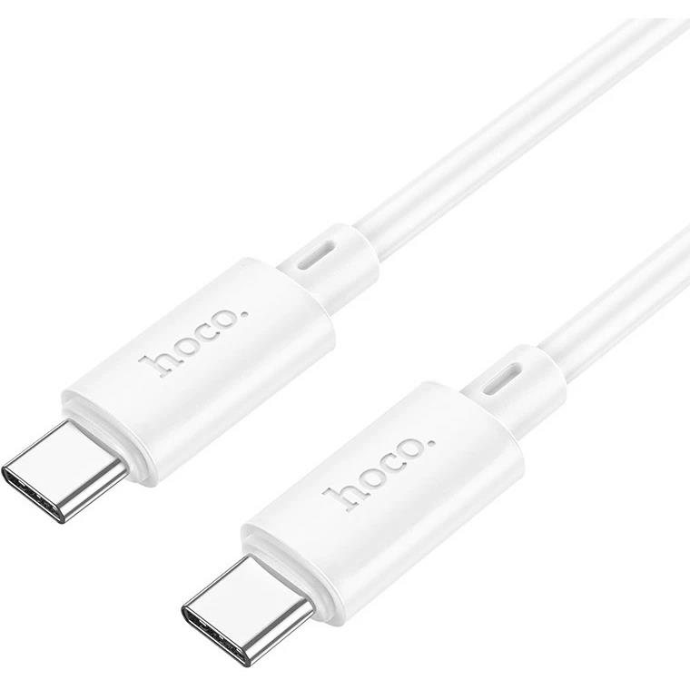 Изображение Кабель соединительный Hoco X88 Gratified USB-C USB Type-C белый 1 м