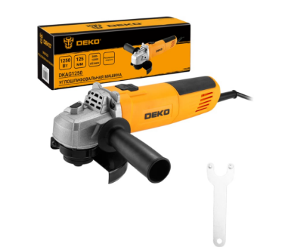 Изображение Угловая шлифмашина DEKO DKAG1250 063-4174 (1250 Вт /125 мм/от сети) ()
