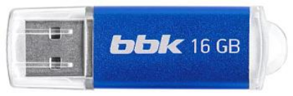 Изображение USB flash BBK 016G-RCT,(USB 2.0/16 Гб)-синий ()