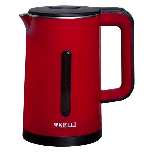 Изображение Электрический чайник Kelli KL-1375 (2200 Вт/1,8 л /пластик/красный)