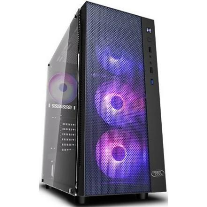 Изображение Корпус Deepcool MATREXX 55 MESH ADD-RGB 4F (mATX, ATX, Mini-ITX, EATX, черный, без БП)/()