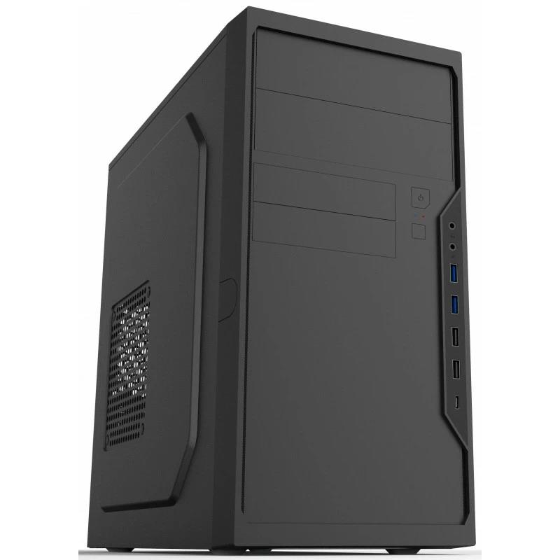 Изображение Корпус Foxline FL-733R (mATX, Mini-ITX, черный, 450 Вт)/(FL-733R-FZ450R-U32C-PH)