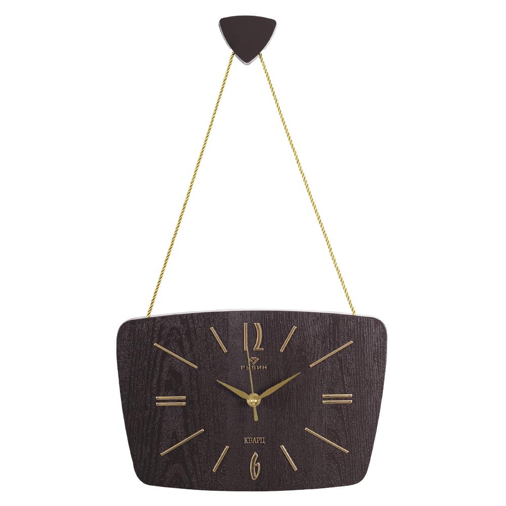 Изображение Настенные часы Рубин 2618-004 коричневый