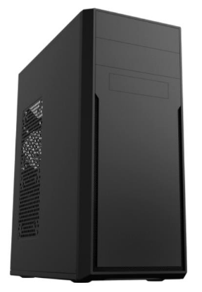 Изображение Корпус Foxline FL-302 (mATX, ATX, Mini-ITX, черный, 500 Вт)/(FL-302-FZ500R)