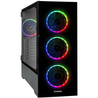 Изображение Корпус ExeGate i3 MAX-PPX800 (mATX, ATX, Mini-ITX, EATX, черный, 800 Вт)/(EX295113RUS)