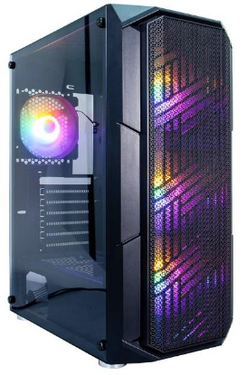 Изображение Корпус 1STPLAYER FIREBASE XF (mATX, ATX, Mini-ITX, EATX, черный, без БП)/(XF-BK-4F1)