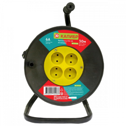Изображение Сетевой фильтр Калибр УСК-30 30 м, черный