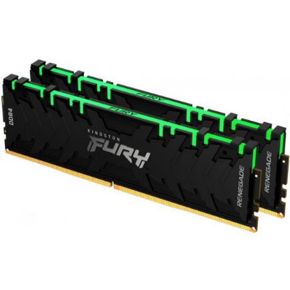 Изображение Оперативная память 2х8 GB DDR4 Kingston Fury Renegade RGB (36800 МБ/с, 4600 МГц, CL19)