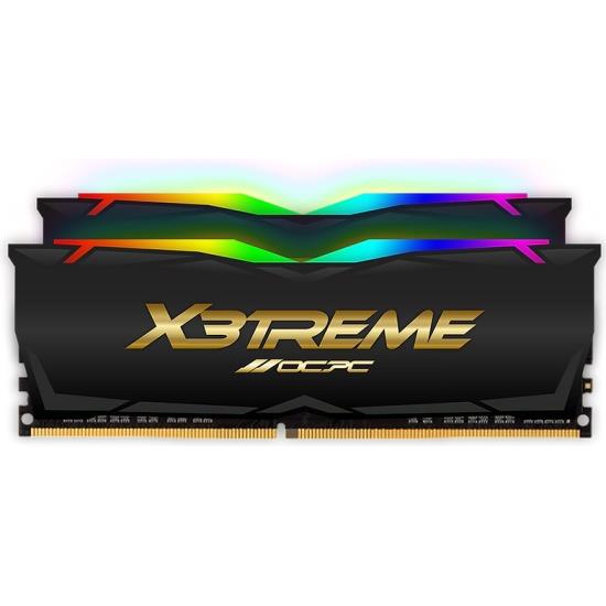 Изображение Оперативная память 2x32 GB DDR4 OCPC X3 RGB Black (28800 МБ/с, 3600 МГц, CL18)