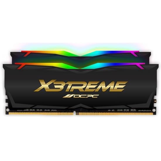 Изображение Оперативная память 2х8 GB DDR4 OCPC X3 RGB Black (32000 Мб/с, 4000 МГц, CL19)