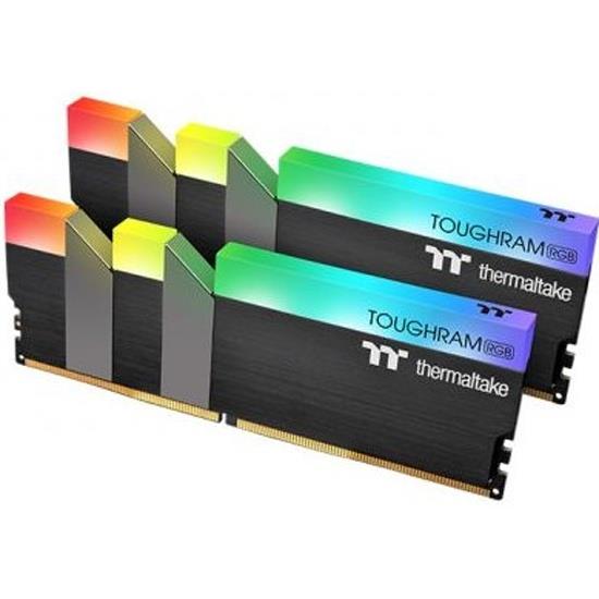 Изображение Оперативная память 2х8 GB DDR4 Thermaltake TOUGHRAM RGB (28800 МБ/с, 3600 МГц, CL18)