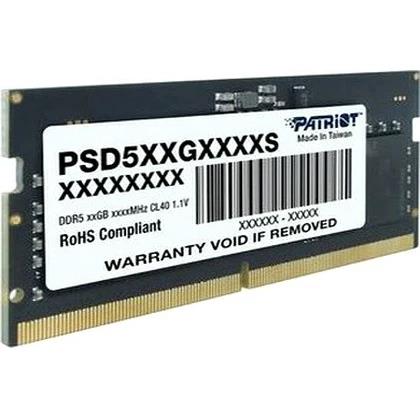 Изображение Оперативная память 16 GB DDR5 Patriot Signature (44800 Мб/с, 5600 МГц, CL46)