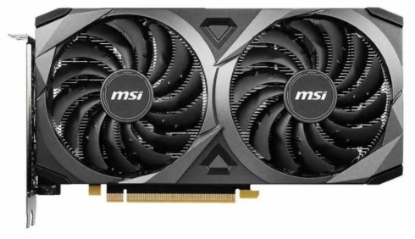 Изображение Видеокарта MSI GeForce RTX 3060 VENTUS 2X OC 12 Гб (NVIDIA GeForce RTX 3060, GDDR6)/(RTX3060 VENTUS 2X OC)