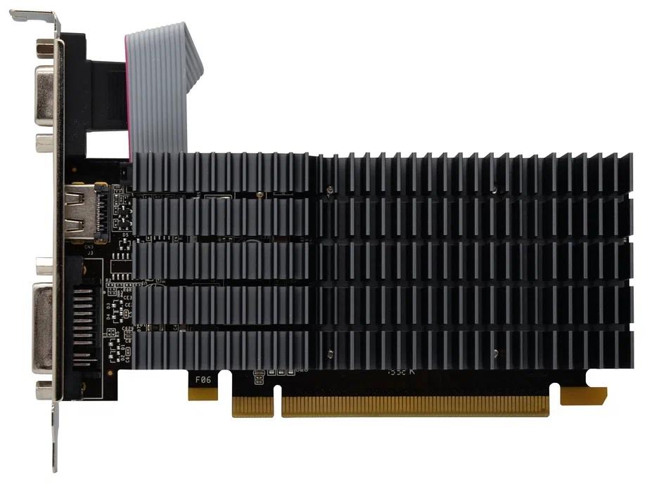 Изображение Видеокарта AFOX GeForce GT 710 2 Гб (NVIDIA GeForce GT 710, DDR3)/(AF710-2048D3L5)