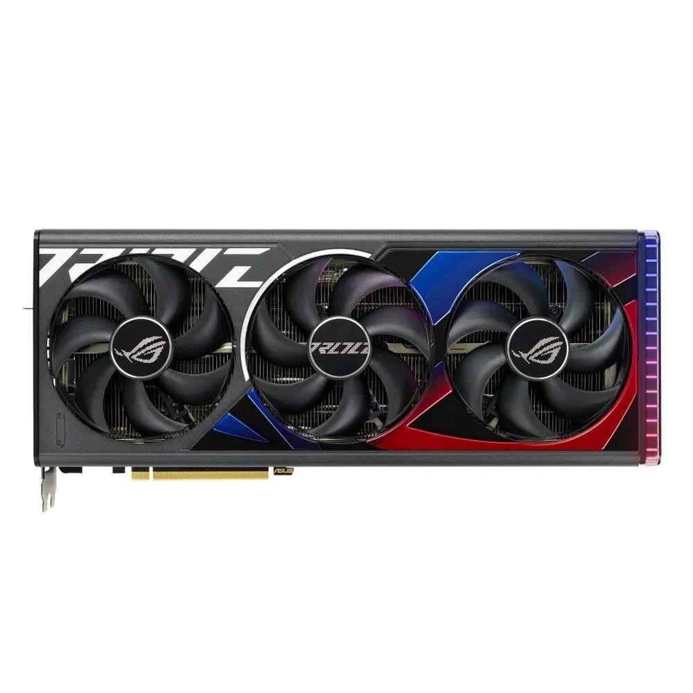 Изображение Видеокарта Asus GeForce RTX 4070 Ti ROG-STRIX-RTX4070TI-12G-GAMING 12 Гб (NVIDIA GeForce RTX 4070 Ti, GDDR6X)/(90YV0II1-M0NA00)