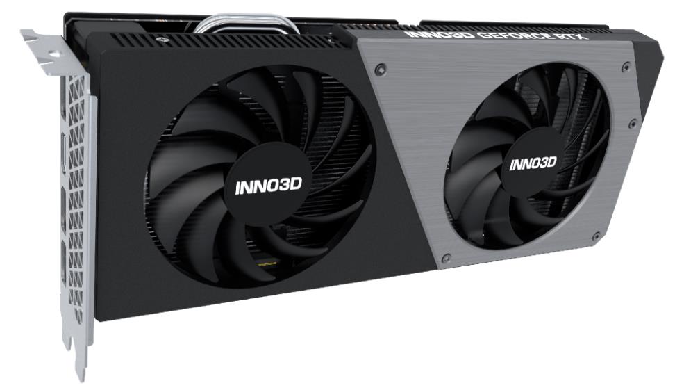 Изображение Видеокарта Inno3D NVIDIA GeForce RTX 4060 Twin X2 8 Гб (NVIDIA GeForce RTX 4060, GDDR6)/(N40602-08D6X-173051N)