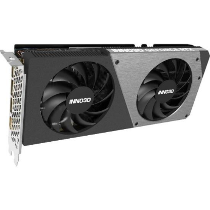 Изображение Видеокарта Inno3D NVIDIA GeForce RTX 4070 Twin X2 12 Гб (NVIDIA GeForce RTX 4070, GDDR6X)/(N40702-126X-185252N)