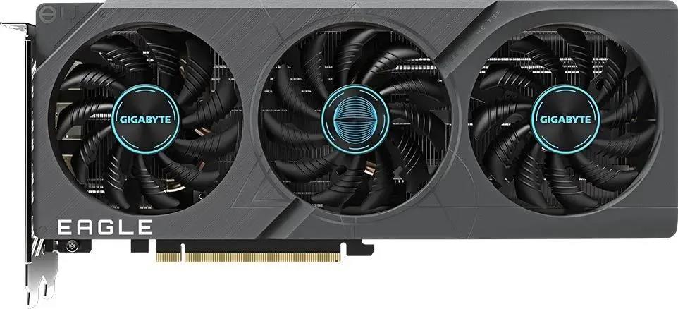 Изображение Видеокарта GIGABYTE GeForce RTX 4060 Ti Eagle OC 8 Гб (NVIDIA GeForce RTX 4060TI, GDDR6)/(GV-N406TEAGLE OC-8GD)