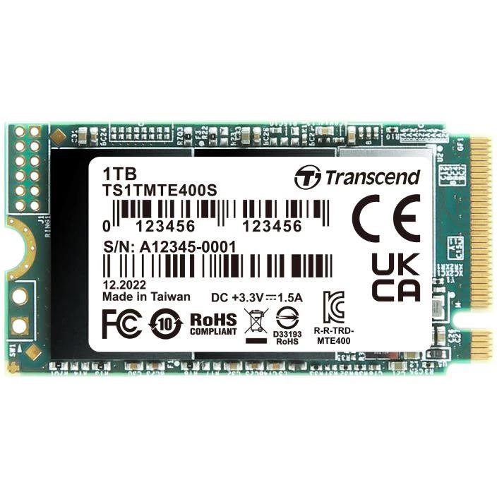 Изображение SSD диск Transcend MTE400S 1000 Гб 2242 (TS1TMTE400S)