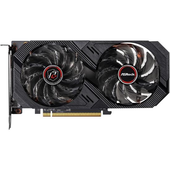 Изображение Видеокарта ASRock AMD Radeon RX 6500 XT Phantom Gaming D 4 Гб (AMD Radeon RX 6500 XT, GDDR6)/(RX6500XT PGD 4GO)