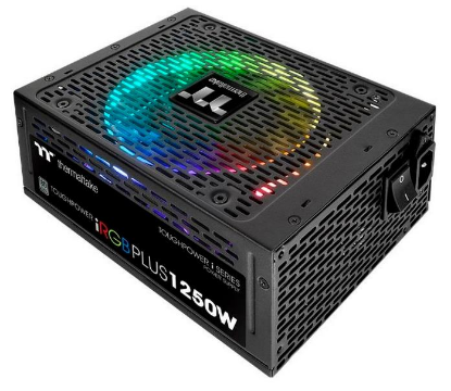 Изображение Блок питания Thermaltake ToughPower iRGB PLUS (PS-TPI-1250F3FDTE-1) (1250 Вт )